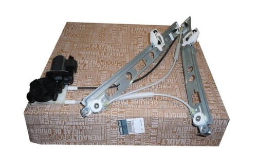 Elevador de ventana delantero derecho 8201010925 Renault Megane II Original