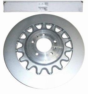 Disco de freno delantero izquierdo 9812403980 Peugeot 308 II,508 Original