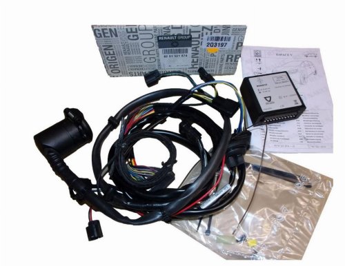 Mazo de cables para gancho de remolque 8201521874 Renault Espace V Original