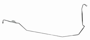 Cable de freno derecho 8200621863 Renault Laguna II Original