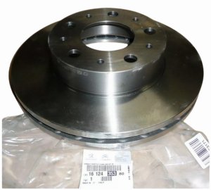 Disco de freno delantero 1612435380 Citroën Jumper III Peugeot Boxer III Original