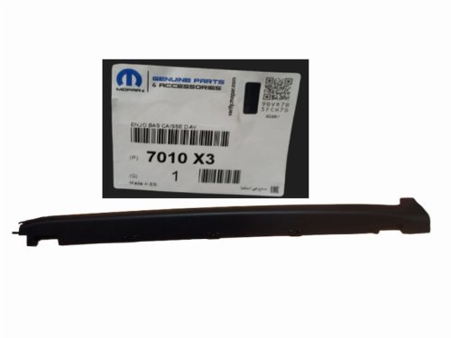 Moldura decorativa del umbral 7010.X3 7010X3 derecha Citroën Berlingo II Original