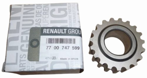 Rueda inferior de distribución Renault 1,4/1,6 7700747599 Nueva Original