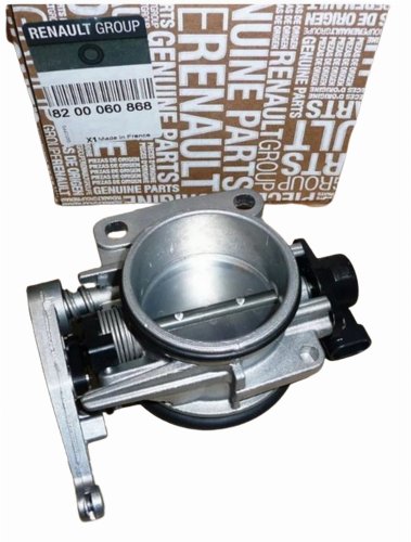 Cuerpo del acelerador 8200060868 Renault Megane Scenic 2.0 16V Original