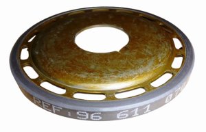 Cubo de rueda de polea del eje Peugeot Citroën 2.0 HDI 0515T7