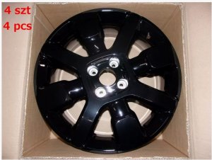 Llantas de aluminio de 17" Juego de 4 unidades.  1623576180 Nuevo OE PSA C3 C5