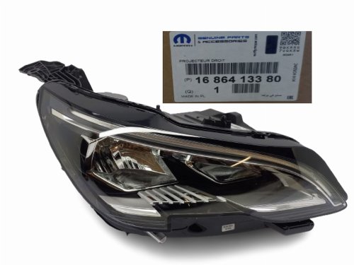 Reflector derecho 1686413380 Peugeot 3008 II, 5008 II Original