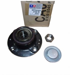 Buje de rueda trasero 374876 3748.76 Citroën  C2, C3, Peugeot 206, 1007 Original