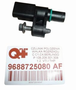 Sensor de posición del árbol de levas 9688725080 Citroën Peugeot 1.2THP/ 1.2VTI Nuevo