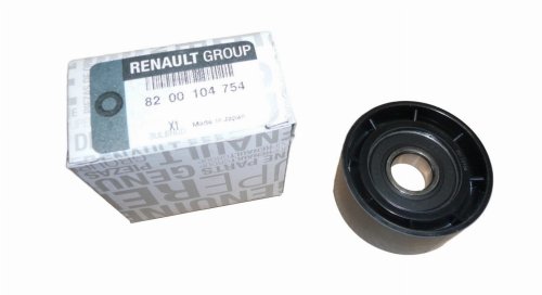 Rodillo guía de correa trapezoidal 8200104754 Renault Clio III Laguna II Original