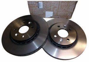Discos de freno 402066818R Dacia Logan III Sandero III Jogger Original Nuevo