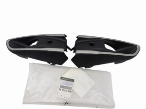 Marcos halógenos, juego de 261527648R, cromados, Renault Zoe, originales