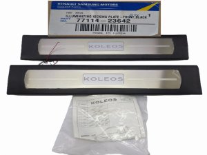 Molduras de umbral iluminadas 7711423642 Renault Koleos 08-17 Original