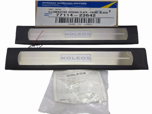 Molduras de umbral iluminadas 7711423642 Renault Koleos 08-17 Original