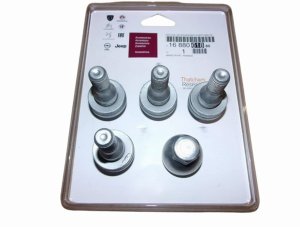 Tornillos de rueda 1688061880 Kit antirrobo 17 mm PSA Original Nuevo