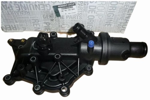 Carcasa del termostato 8200700094 Renault Kangoo II 1.6 16V Original Nuevo