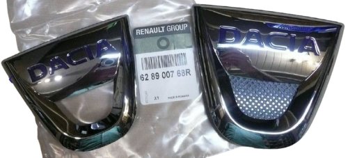Emblema 628900768R Delantero + Trasero Duster Lodgy Original