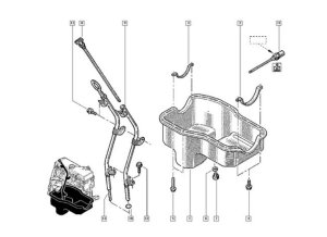 Medidor de aceite 7700273314 Megane Scenic 1.6 16V