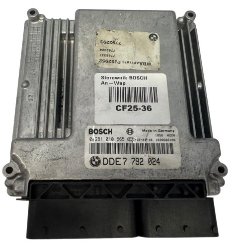 Controlador ECU Bosch DDE7792024 0281010565 2198 BMW
