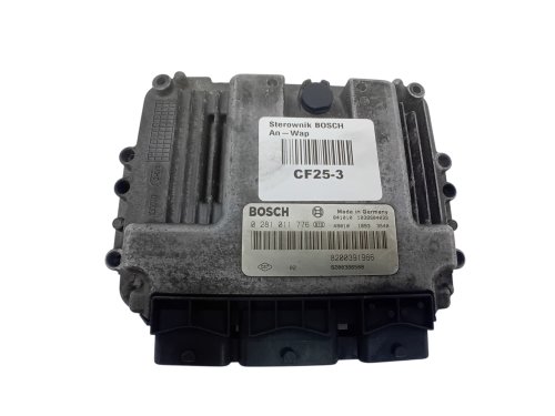 Controlador  ECU 0281011776 8200391966 8200386508 Renault