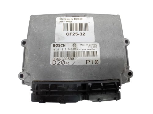 Controlador ECU 0281010346  9648312780  Jumper Boxer Ducato