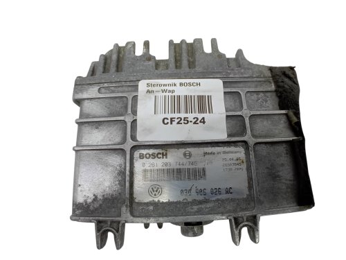 Controlador ECU 0261203744/745 030906026AC Bosch Volkswagen