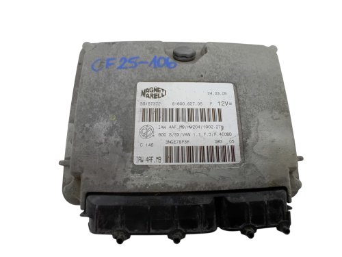 Controlador 55187372  61600.627.05  IAW4AF.M9 Fiat Magneti Marelli