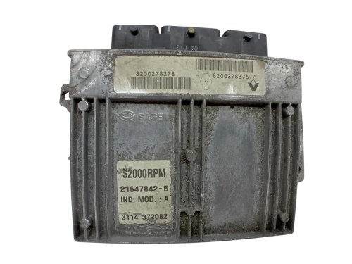 Controlador ECU 8200278378 8200278376 21647842-5 Renault Sagem