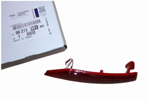 Reflector del parachoques 9827398180 izquierdo Peugeot 208 Original Nuevo