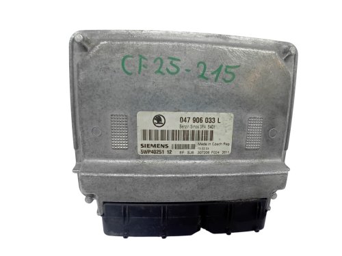 Controlador ECU 047906033L 5WP4025112 Skoda Siemens