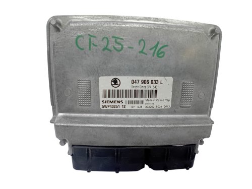 Controlador ECU 047906033L 5WP4025112 Skoda Siemens