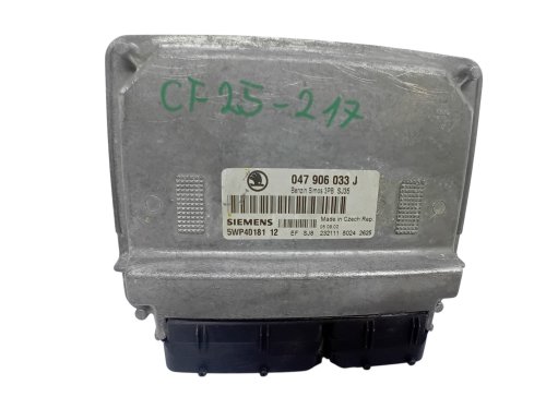 Controlador ECU 047906033J 5WP4018112 Skoda Siemens