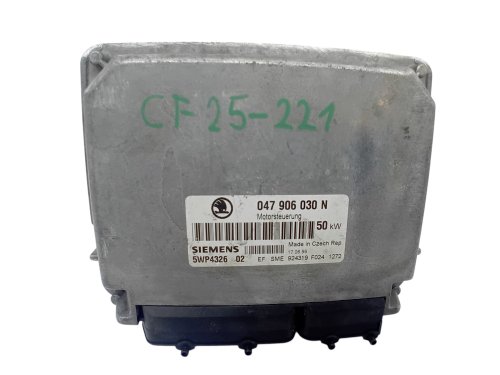 Controlador ECU 047906030N 5WP432602 Skoda Siemens