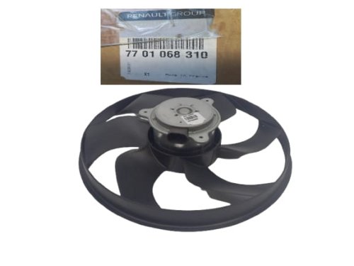 Ventilador del radiador 7701068310 Original Clio Twingo Modus