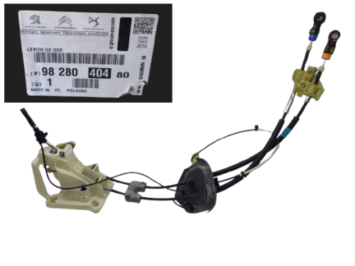 Palanca de cambios 9828040480 Peugeot 3008 II, 5008 II Original