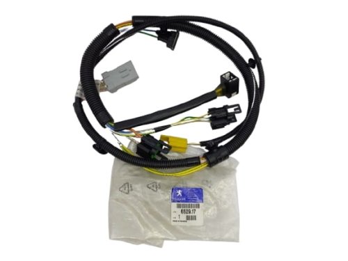 Mazo de cables del ventilador 6529.17 652917 Peugeot 206 Original Nuevo