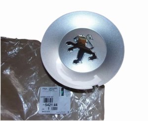 Tapón para llanta de aluminio 542144 5421.44 Peugeot 807 Original Nuevo