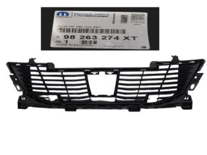 Rejilla del parachoques delantero 98263274XT Peugeot 2008 II Original Nuevo
