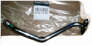 Cable de lubricación de la turbina 8200714637 Renault 1.5DCI Original Nuevo