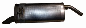 Silenciador trasero 9818337780 Peugeot 2008 1.2THP Original Nuevo