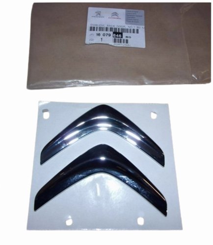 Emblema trasero 1607984680 Citroën C1 Original Nuevo