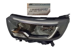 Reflector LED izquierdo 260608411R Negro Renault Kangoo III Original
