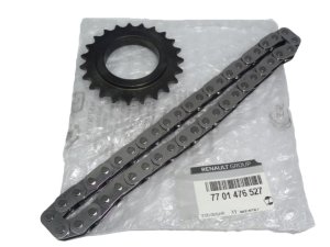 Cadena de la bomba de aceite Renault 2.0 Dci 7701476527