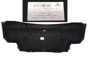Insonorización del capó 658406552R Dacia Duster 21- Original nuevo