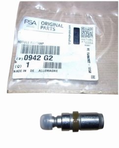 Empujador de válvulas 0942G2 0942.G2 Citroën Peugeot 1.4VTI Original Nuevo
