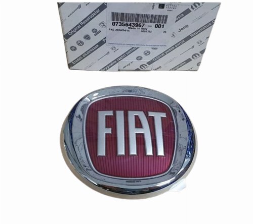 Emblema trasero 735643967 Fiat Fullback Original Nuevo