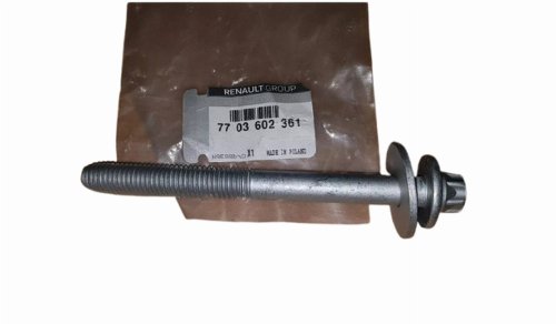 Tornillo de fijación de la barra trasera 7703602361 Renault Zoe Original Nuevo