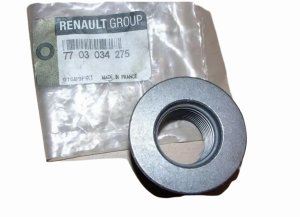 Tuerca del semieje 7703034275 24X1,5 985/8 Renault Master II/III/IV Original Nueva