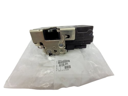 Cerradura de puerta delantera izquierda 9135P1 Citroën Berlingo, Peugeot Partner Original