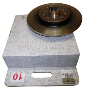 Disco de freno trasero 402024076R Nuevo OE Renault Kangoo 2